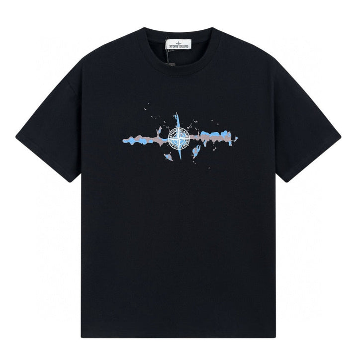 Stone Momogram Logo T-shirt