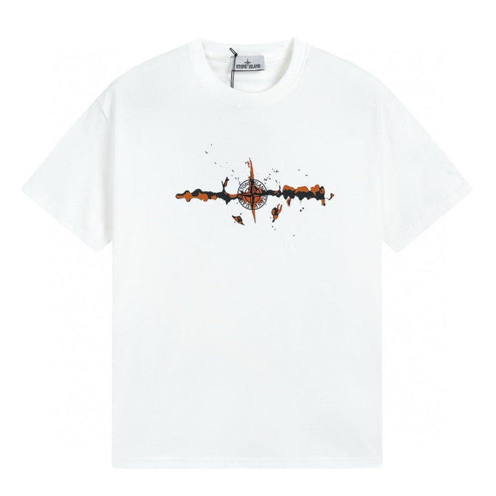 Stone Momogram Logo T-shirt