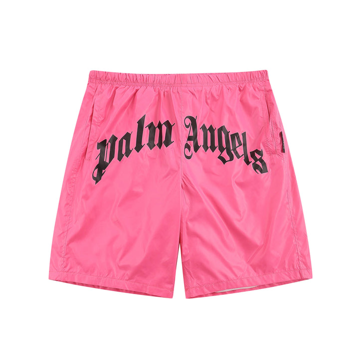 Palm Black Red Shorts
