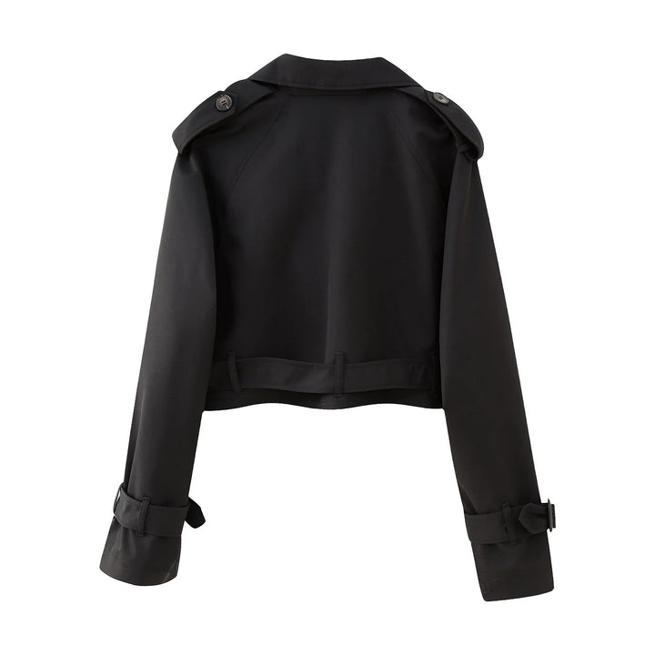 ANURA - CROPPED TRENCHCOAT