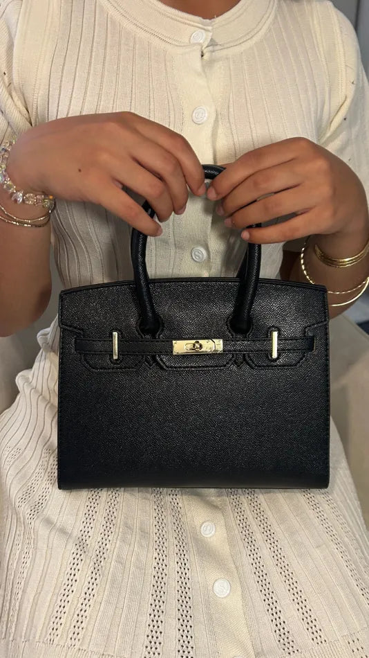 SET: MANTEL & HANDTASCHE