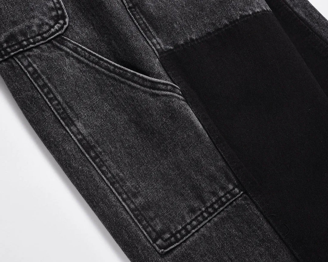 NERO - FLARED CARPENTER JEANS