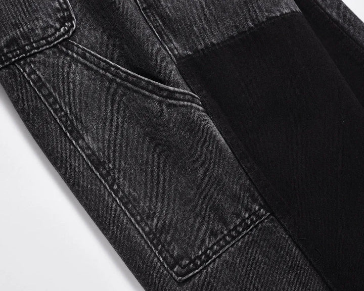 NERO - FLARED CARPENTER JEANS