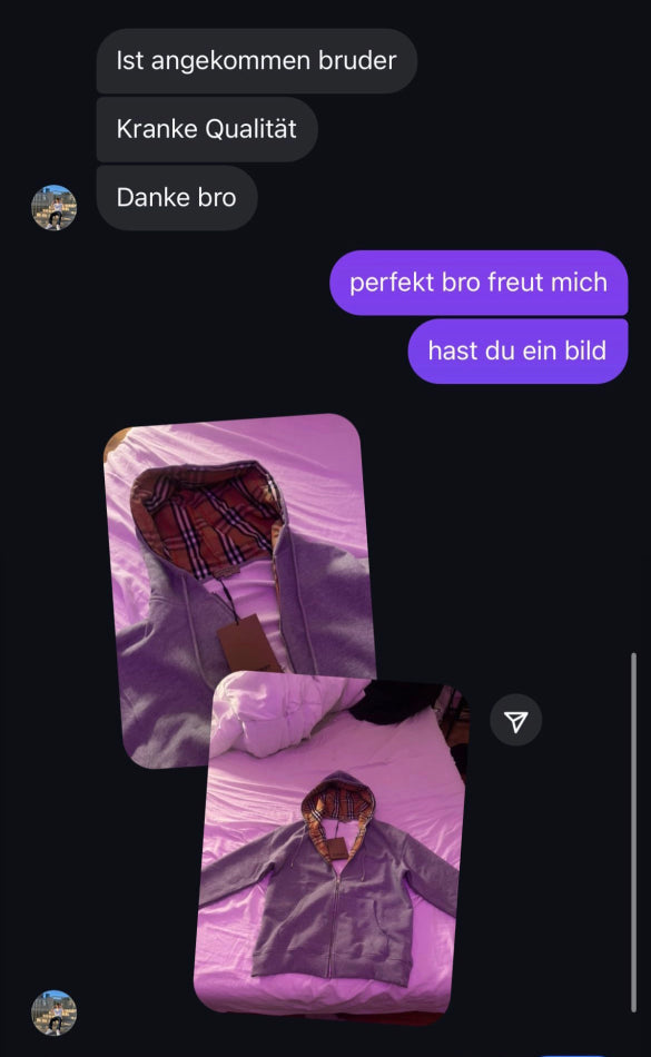 Zufriedene kunden