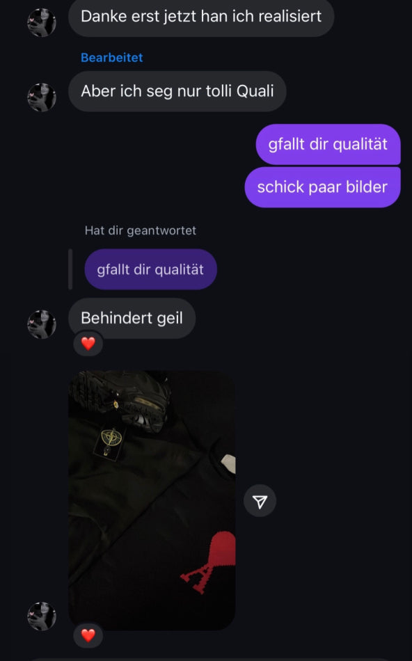 Zufriedene kunden
