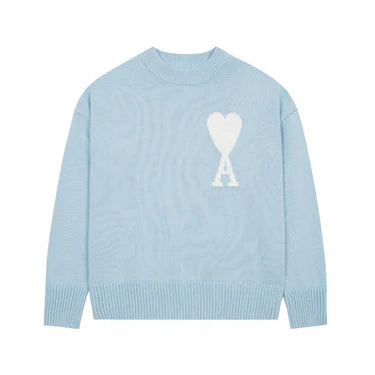 AMI - HEART SWEATER