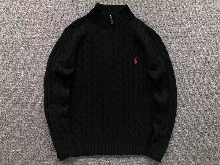 ANURA - RL KNIT POLO SWEATER