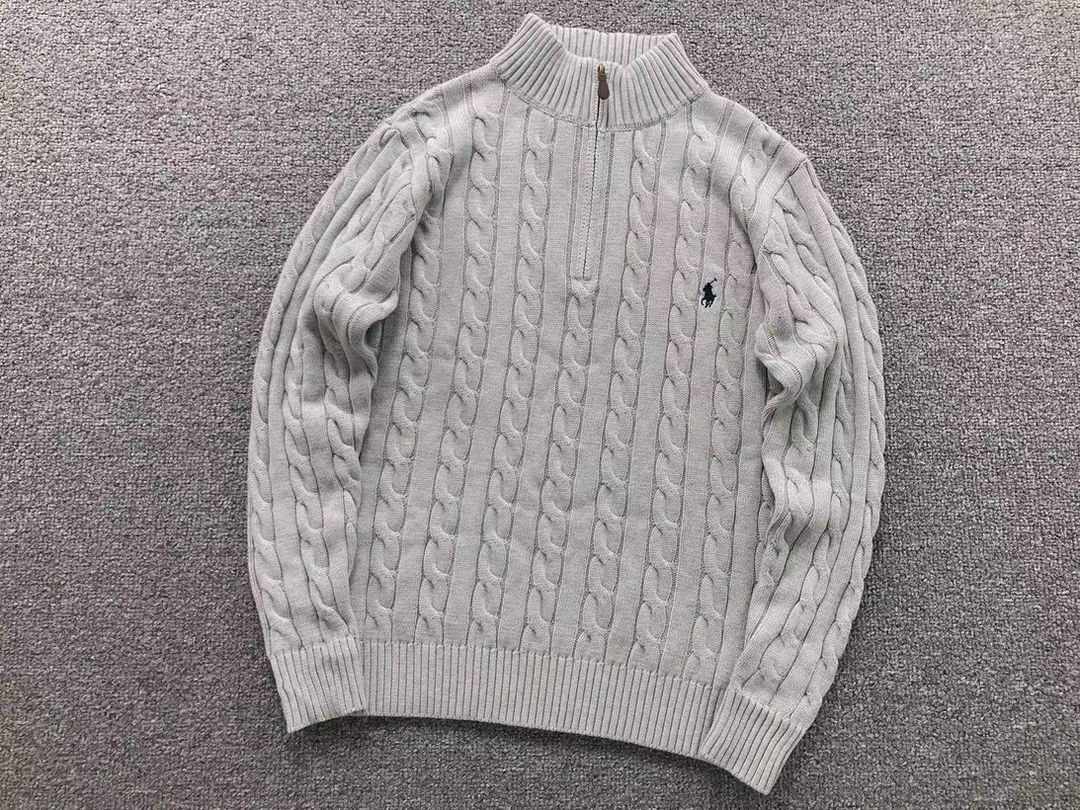 ANURA - RL KNIT POLO SWEATER