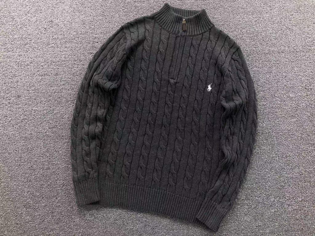 ANURA - RL KNIT POLO SWEATER